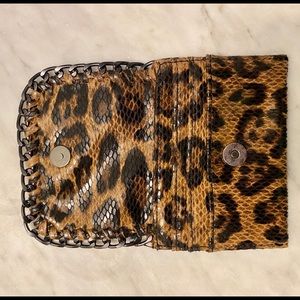 Leopard wallet